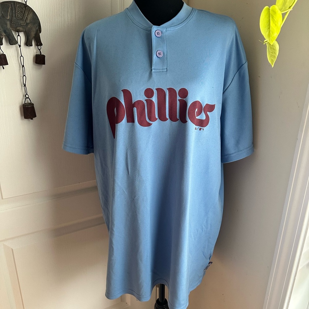 Phillies Light Blue Men's Jersey